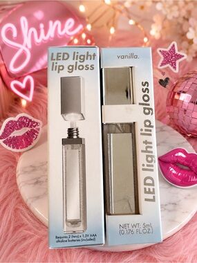 LED Light Lip Gloss – Vanilla
